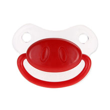 Load image into Gallery viewer, Silicone Baby and infant Microphone Red Lip Pacifier